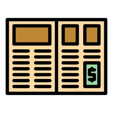 Paper quiz icon vector flat Stock Illustration