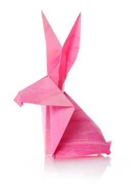 Paper rabbit Stock Photos
