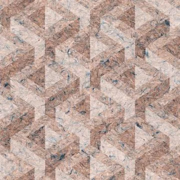 Paper rectangular boxes stacked for seamless background Stock Illustration