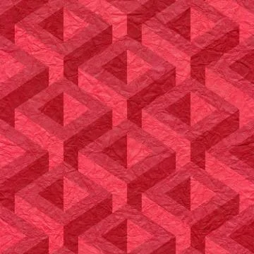 Paper rectangular boxes stacked for seamless background イラスト素材