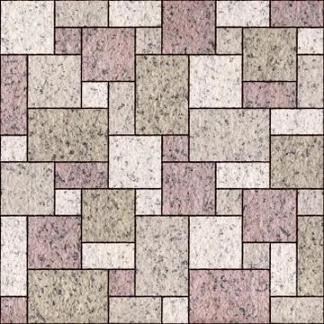 Paper rectangular tile stacked for seamless background Stock Illustration