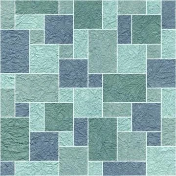 Paper rectangular tile stacked for seamless background Stock Illustration