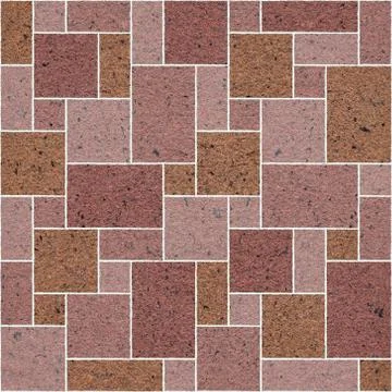 Paper rectangular tile stacked for seamless background Stock Illustration