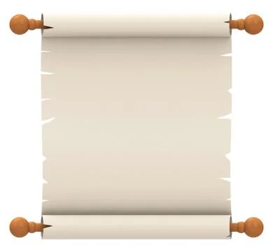 The paper roll Illustrazione stock