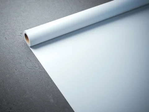 Paper roll 库存插图