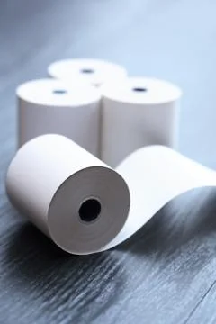 Paper rolls Stock Photos