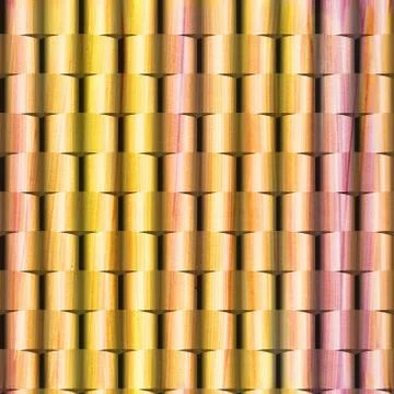 Paper rounded tiles for seamless background Stock Illustration