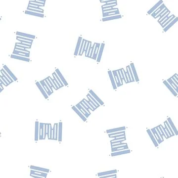 Paper scroll glyph icon vector black illustration 스톡 일러스트