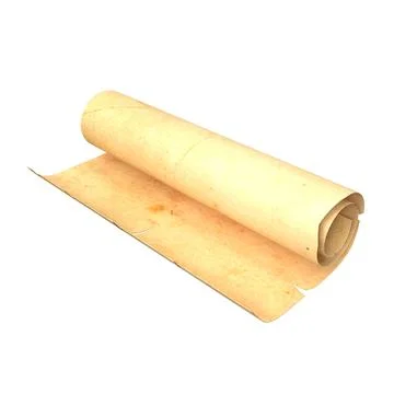 Paper Scroll Stock Illustration