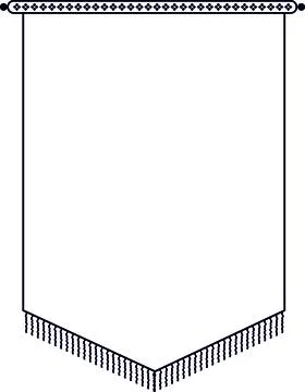 Paper scrolls icon set, document, education symbol. Old outline manuscript, b 스톡 일러스트