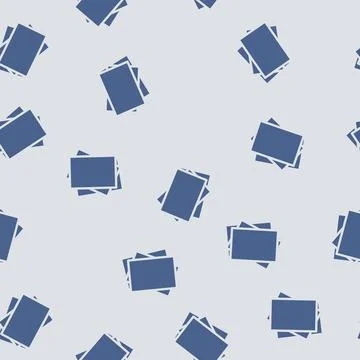 Paper sheet document glyph vector seamless pattern Stock Illustration