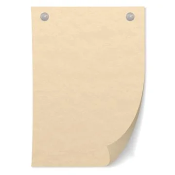 Paper sheet Stock Illustration