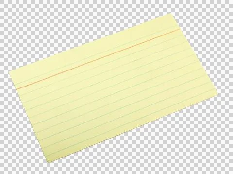 Paper sheet line (clipping path) Stock Photos
