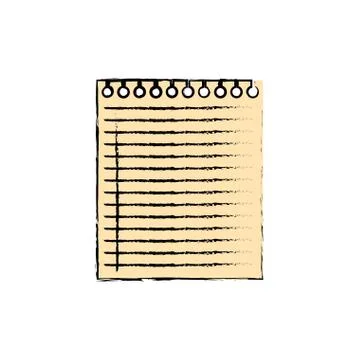 Paper sheet note 스톡 일러스트