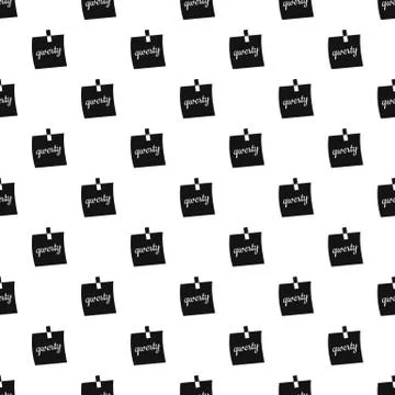 Paper sheet with text qwerty pattern 스톡 일러스트