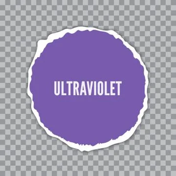 Paper sheet vector realistic illustration Stock Illustration