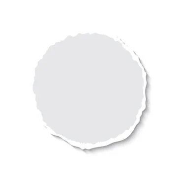Paper sheet vector realistic illustration Stock Illustration