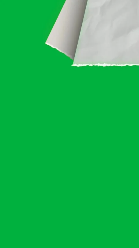 A paper shown being folded into multiple sections with realistic. Stock Footage 306846900