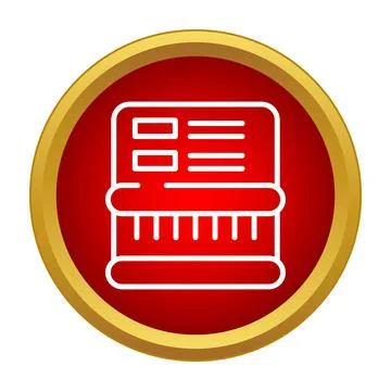 Paper shredder destroying documents ensuring data security Stock Illustration