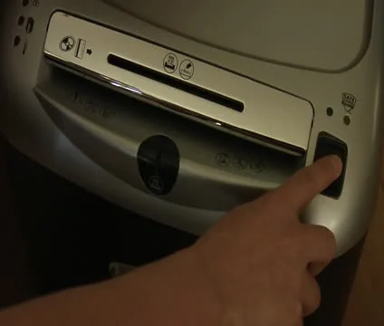 Paper shredder Stock Footage