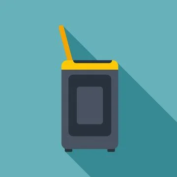 Paper shredder icon for data security concept Ilustración de archivo