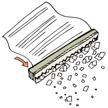 Paper shredder Stock Illustration