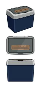 Paper Shredder 스톡 일러스트