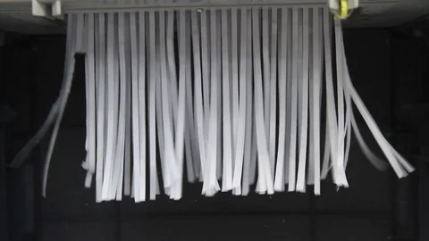 Paper shredder at work office Video stock 79669411