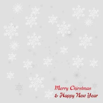 Paper snowflake background Stock Illustration