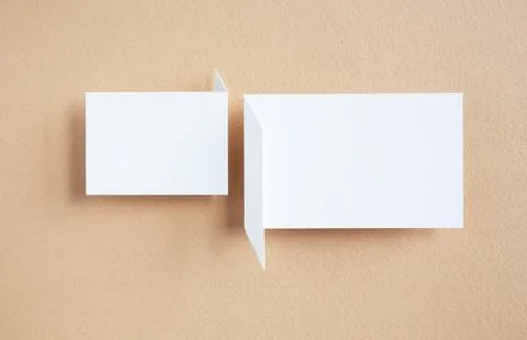 Paper speech bubble on brown background Stock Photos