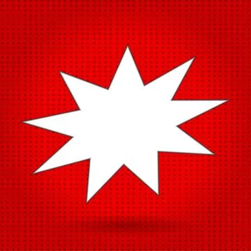 Paper Speech Bubble, Vector Illustration Illustrazione stock