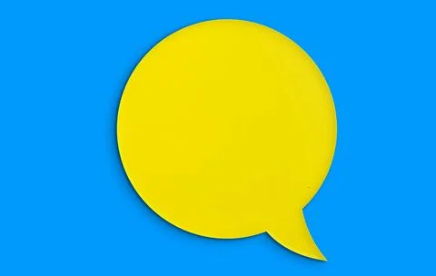 Paper speech vector Stock Illustration