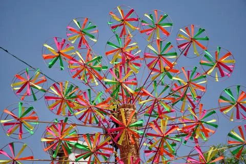 Paper spinner Foto stock