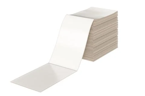 Paper stack barcode 스톡 일러스트