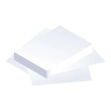 Paper stack icon, isometric style Stock Illustration
