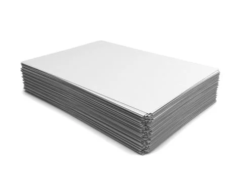 Paper stack Stock Illustration