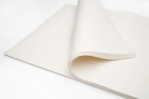 Paper Stack slightly folded Stock Photos