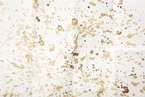 Paper with stain of coffee Stock Photos
