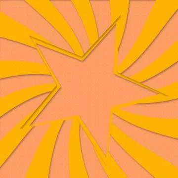 Paper stars Stock Illustration