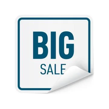 Paper Sticker Stock Illustration