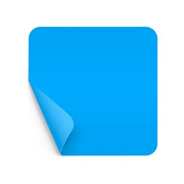 Paper Sticker Illustrazione stock