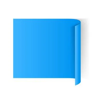 Paper Sticker Illustrazione stock