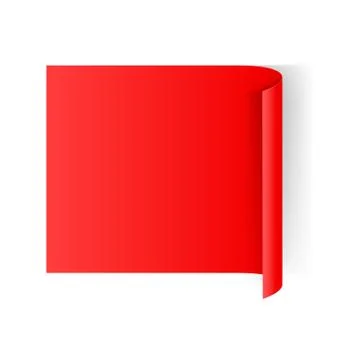 Paper Sticker Stock Illustration