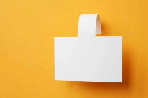 Paper sticker Stock Photos