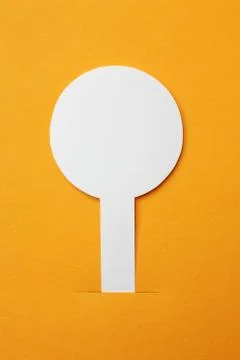 Paper sticker Stock Photos