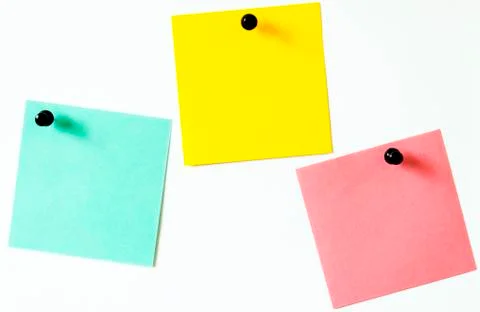 Paper sticker Stock Photos