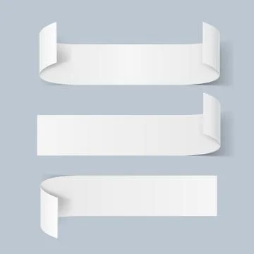Paper Stickers Stock Illustration