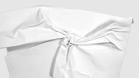 Paper stop motion with alpha channel Video stock 236705593