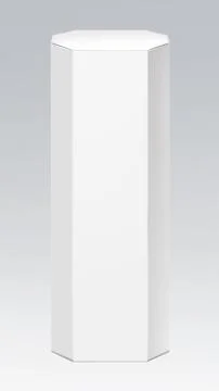 Paper stretched versatile packing box Stock Illustration