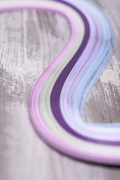 Paper stripes Stock Photos
